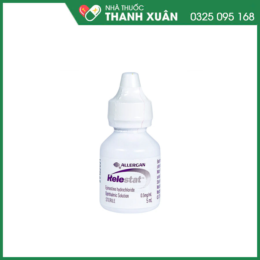 Relestat điều trị và phòng ngừa ngứa mắt liên quan đến viêm kết mạc dị ứng